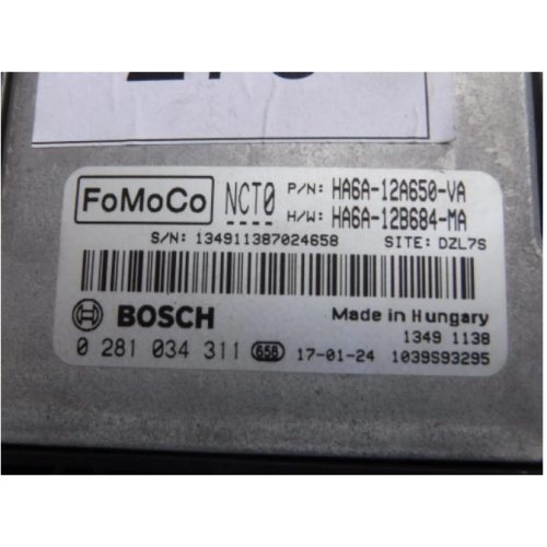 Sterownik BCM kluczyk FORD FIESTA Mk8 1.5 TDCi #2