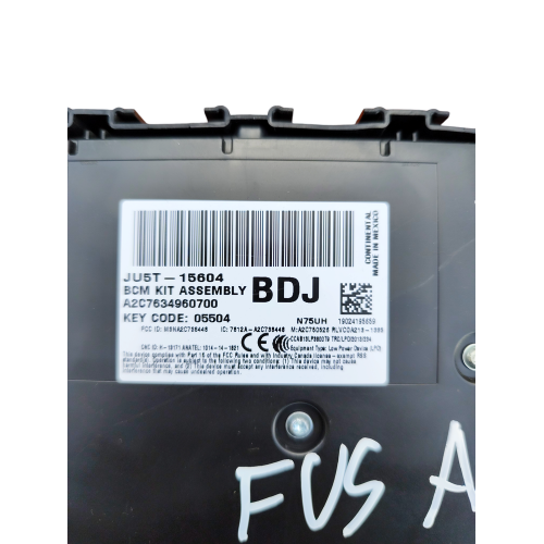 MODUŁ BCM BSI FORD FUSION USA JU5T-15604-BDJ #3