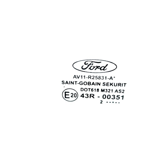 DRZWI LEWE TYLNE FORD B-MAX #3