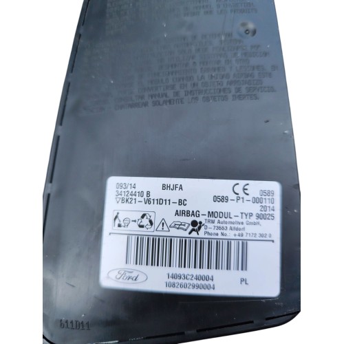 PODUSZKA LEWA W FOTEL FORD TRANSIT MK8 CUSTOM #3